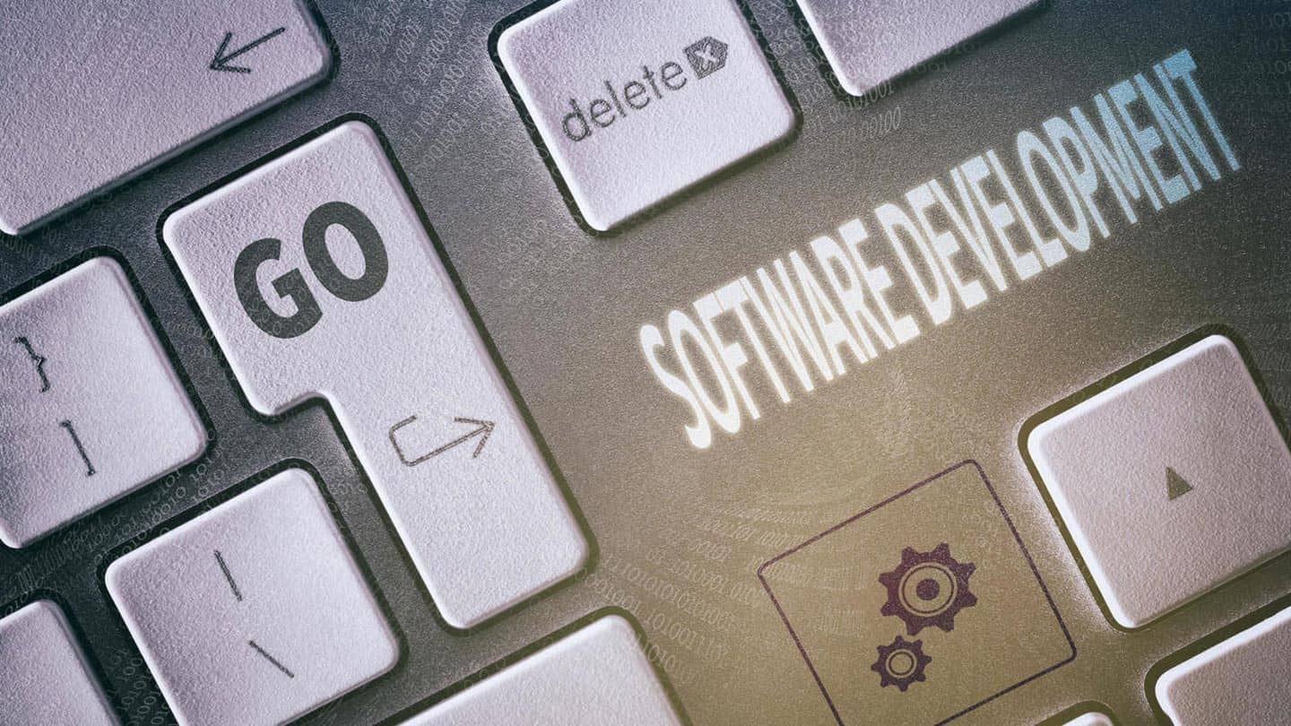 Limiting Software Risk in Your Projects Part of the keyboard labeled software development