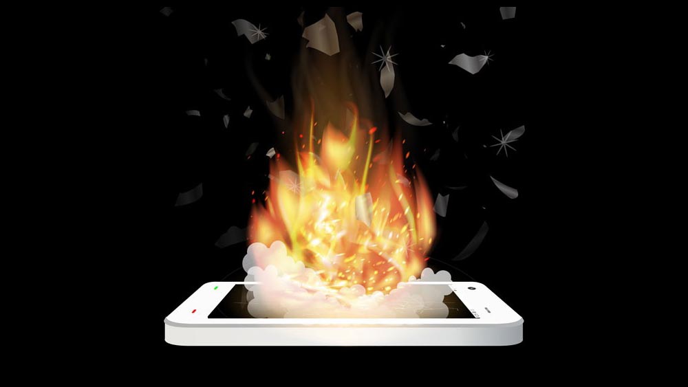 My Mobile App Developer Went Out of Business … Now What? Musings from a Tech Leader Mobile device on fire