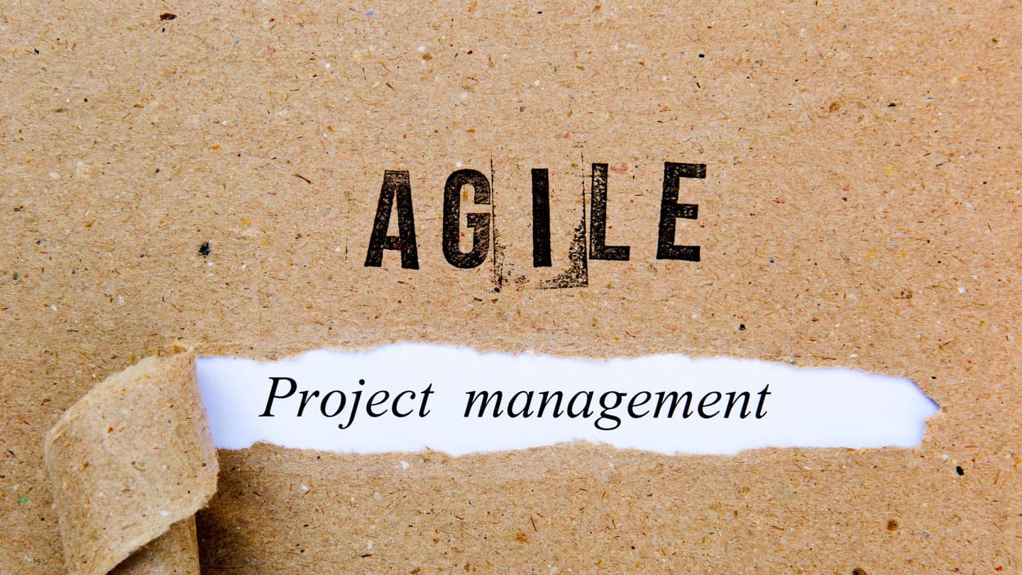 When Agile Is Failing Agile Project Management printed on recycled paper