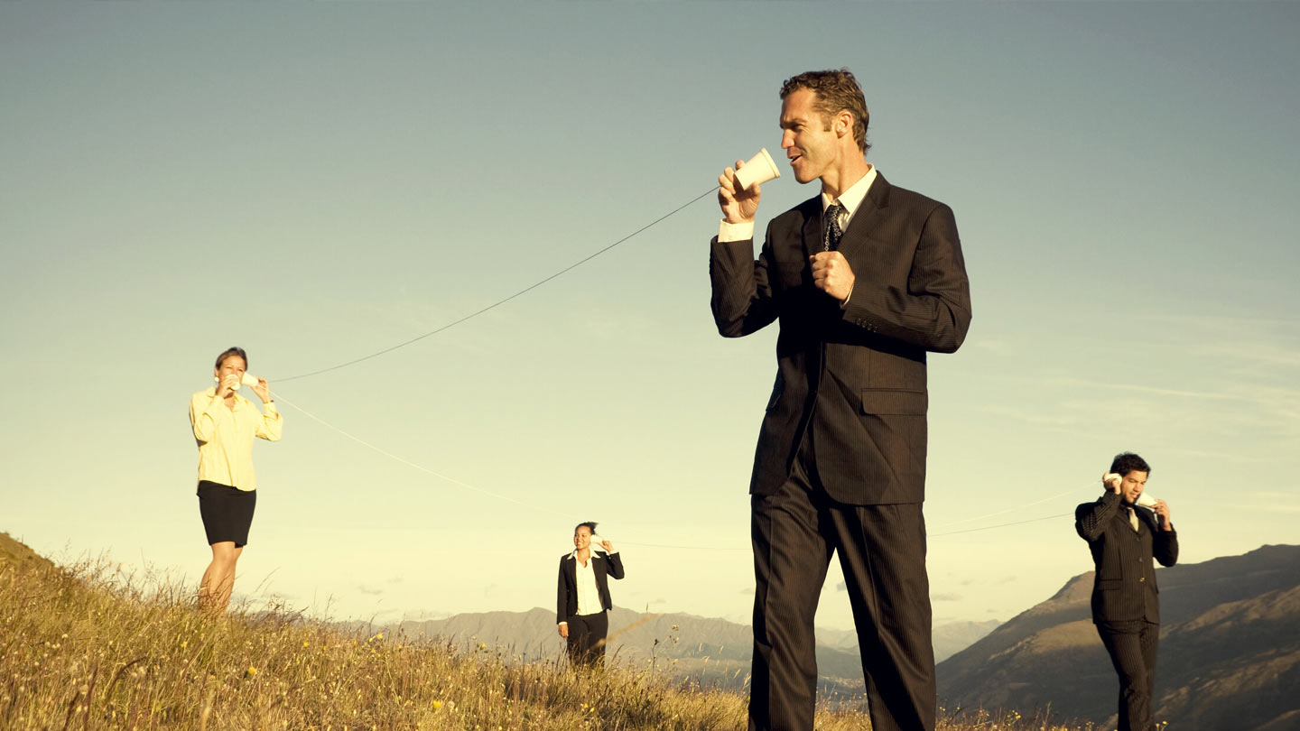 You Can’t Do Scrum with Distributed Teams Distributed team of people communicating